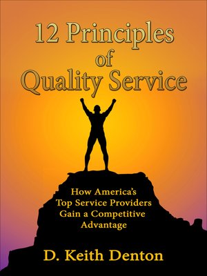 cover image of 12 PRINCIPLES of QUALITY SERVICE